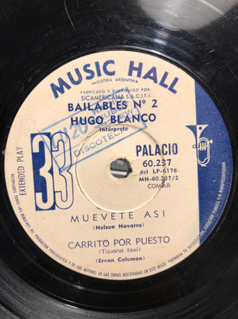 baixar álbum Hugo Blanco - Bailables N 2 Hugo Blanco