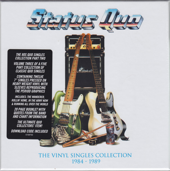 strop Fellow Recollection Status Quo – The Vinyl Singles Collection 1984-1989 (2017, Vinyl) - Discogs