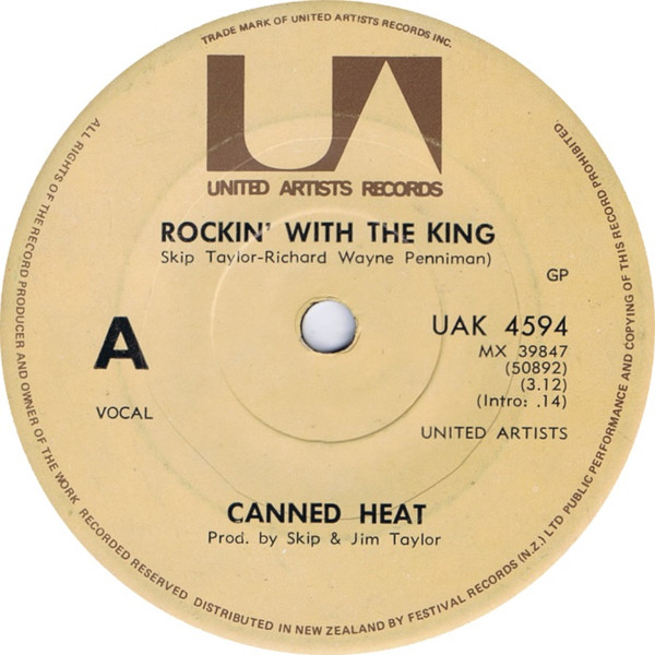 Canned Heat - Rockin' With The King | Releases | Discogs