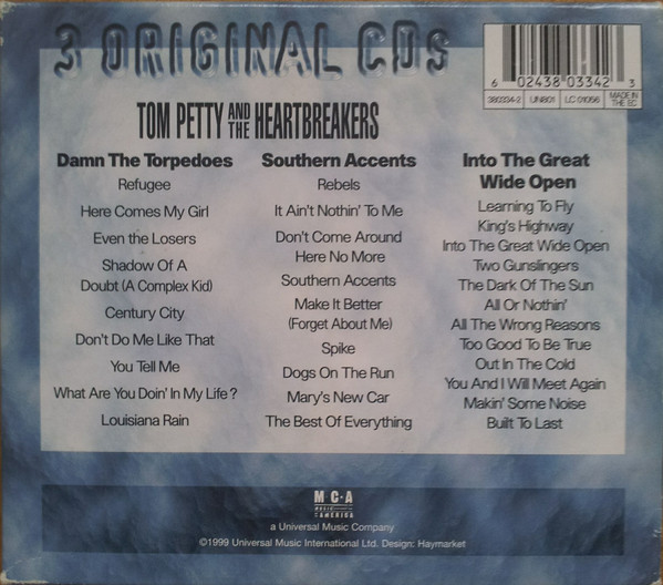 last ned album Download Tom Petty And The Heartbreakers - Damn The Torpedos Southern Accents Into The Great Wide Open album