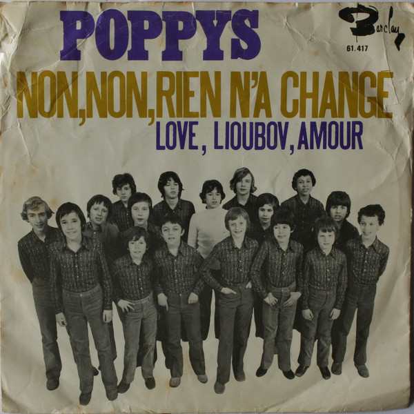 ladda ner album Poppys - Non Non Rien NA Changé