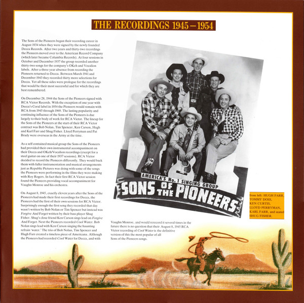 baixar álbum Sons Of The Pioneers - Wagons West