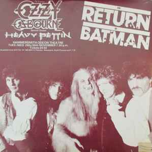 14x22 Big Ozzy Osbourne "corteza a la Luna" Lp Álbum CD anuncio con fechas de Tour 1984!!! 