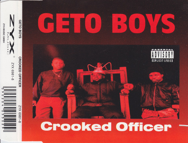 Geto Boys – Crooked Officer (1993, CD) - Discogs