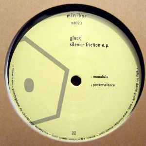 David Gluck - Silence Friction E.P. album cover