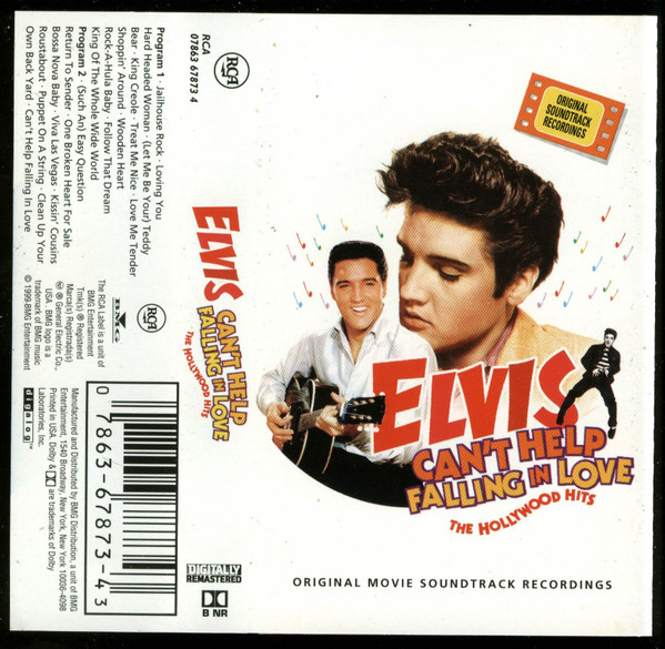 Elvis – Can't Help Falling In Love (The Hollywood Hits) (1999, CD