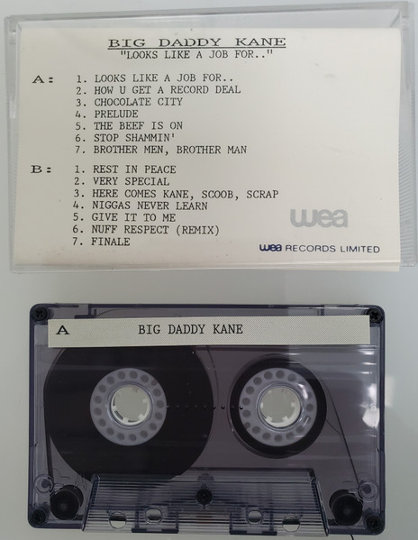 Big Daddy Kane – Looks Like A Job For (1993, Cassette) - Discogs
