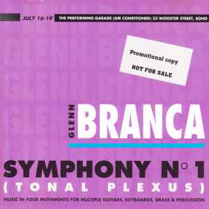 Glenn Branca - Symphony N° 1 (Tonal Plexus) album cover