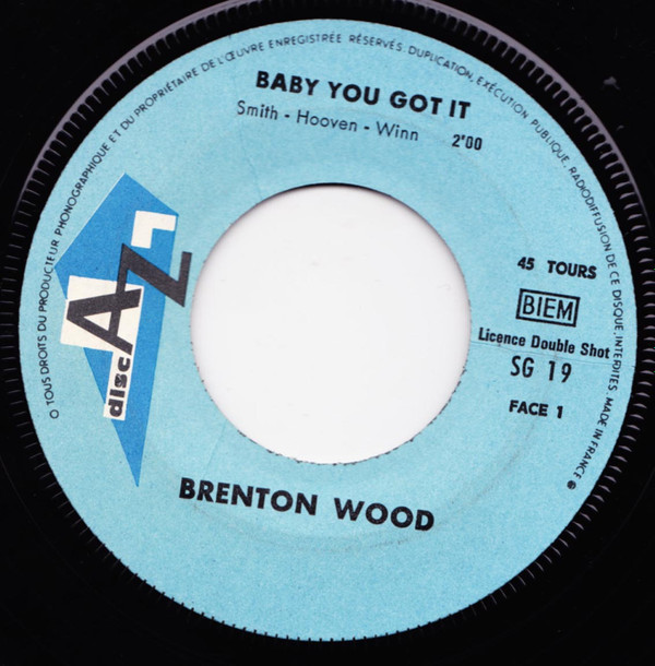 baixar álbum Brenton Wood - Baby You Got It The Oogum Boogum Song
