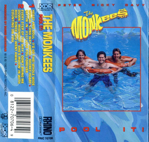 The Monkees – Pool It! (1987, Blue Shell, Cassette) - Discogs