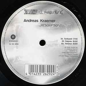 Andreas Krämer - Resorption album cover