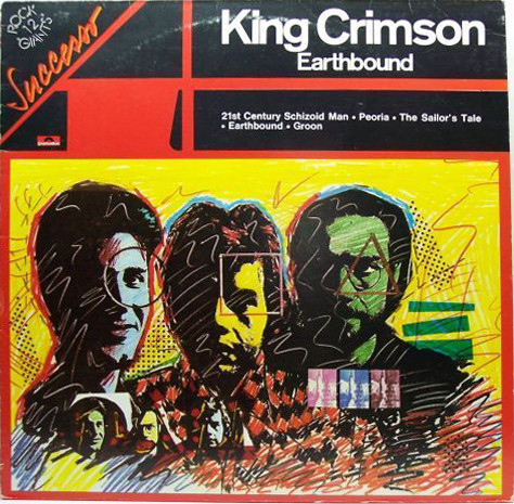 King Crimson – Earthbound (Vinyl) - Discogs