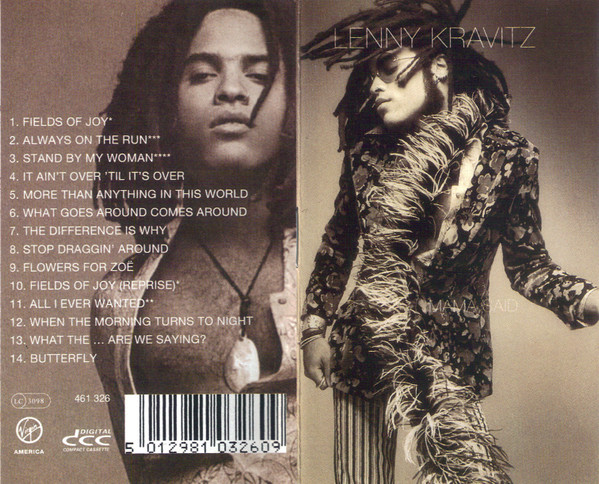 Lenny Kravitz – Mama Said (1992, DCC) - Discogs