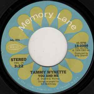 Tammy Wynette - You And Me / 'Til I Can Make It On My Own album cover
