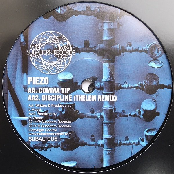 lataa albumi Piezo - Discipline Comma VIP