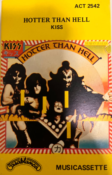 Kiss – Hotter Than Hell (1975, Cassette) - Discogs