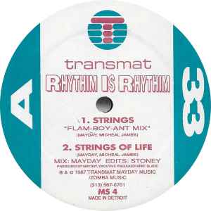 Rhythim Is Rhythim - Strings Of Life album cover