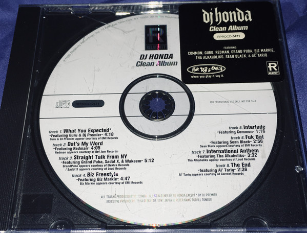 DJ Honda - DJ Honda | Releases | Discogs