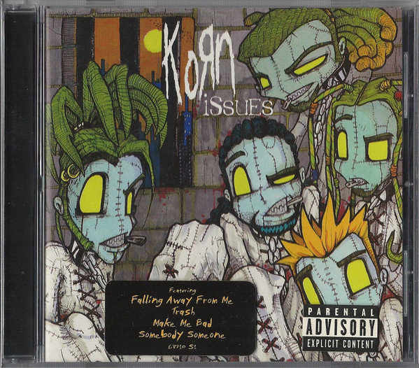 Korn Issues (1999, 3rd Place Cover Design, CD) Discogs