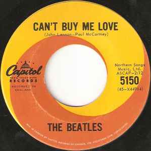 The Beatles – Can't Buy Me Love (1964, Vinyl) - Discogs