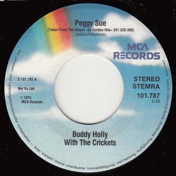 descargar álbum Buddy Holly - Peggy Sue Brown Eyed Handsome Man