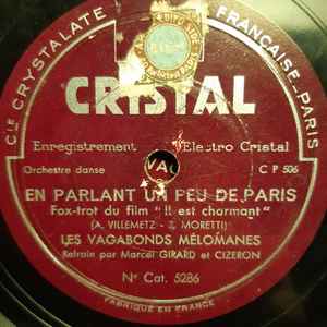 Les Vagabonds Mélomanes - En Parlant Un Peu De Paris / C'est La Biguine album cover