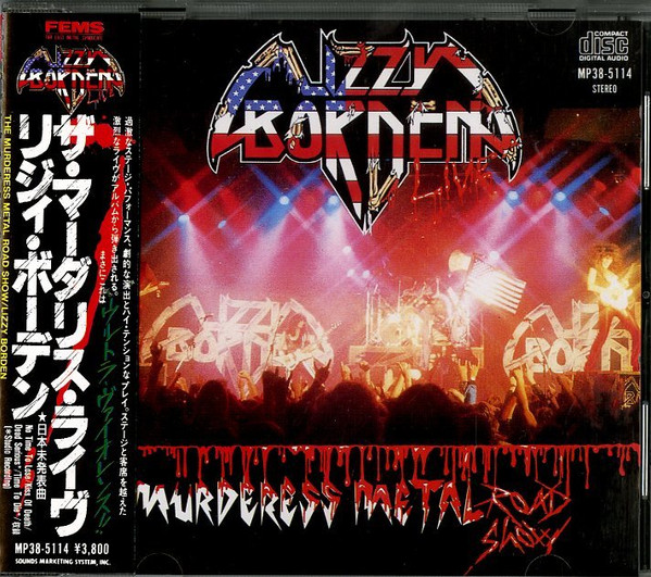 Lizzy Borden The Murderess Metal Road Show 1987 Cd Discogs