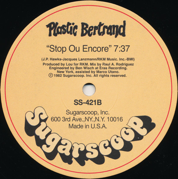 Plastic Bertrand – Stop Ou Encore (2008, Vinyl) - Discogs