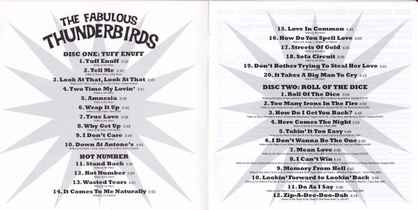 ladda ner album The Fabulous Thunderbirds - Tuff Enuff Hot Number Roll Of The Dice