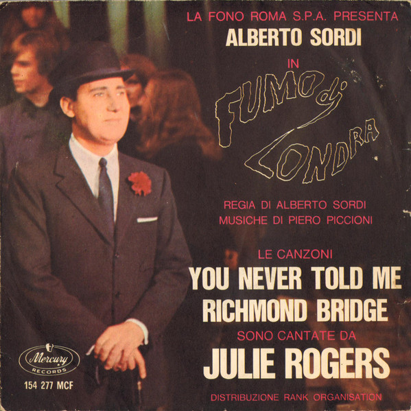 Piero Piccioni, Julie Rogers – You Never Told Me / Richmond