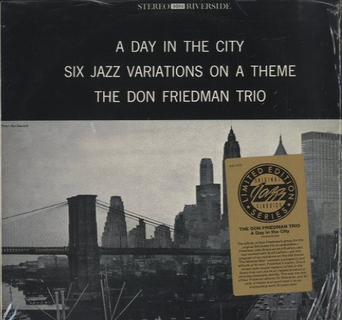The Don Friedman Trio – A Day In The City : Six Variations On A 