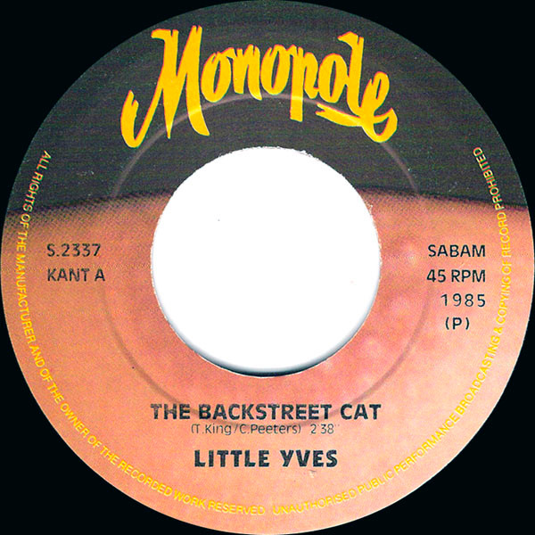 télécharger l'album Little Yves - The Backstreet Cat Do You Remember