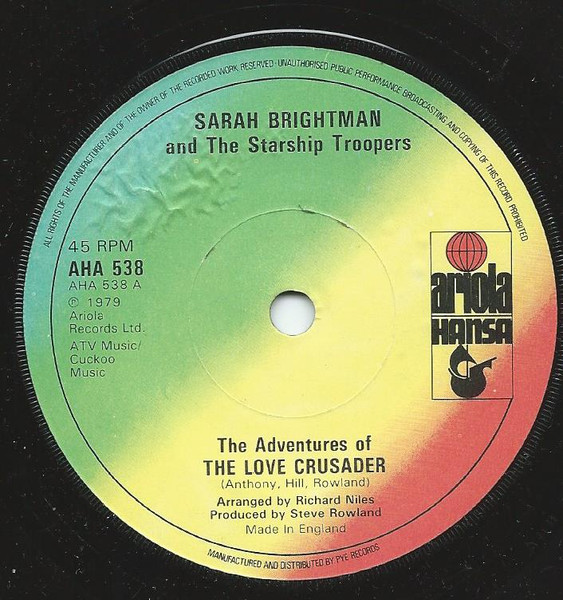 Sarah Brightman And The Starship Troopers – The Adventures Of The Love ...
