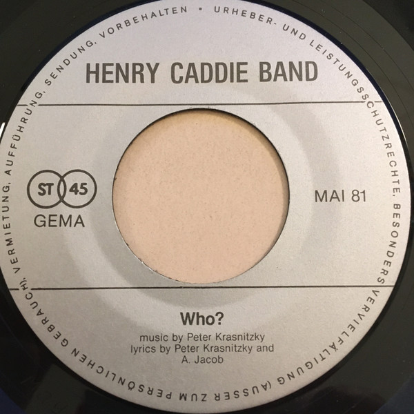 baixar álbum Henry Caddie Band - I Cant Who