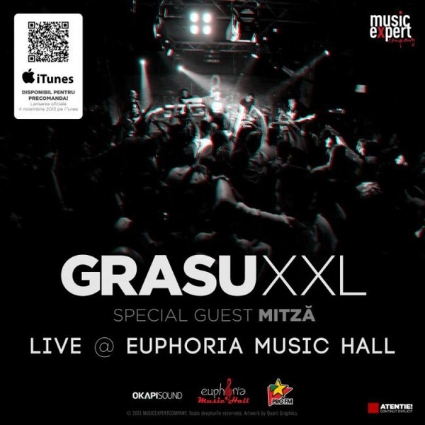descargar álbum Grasu XXL - Live Euphoria Music Hall