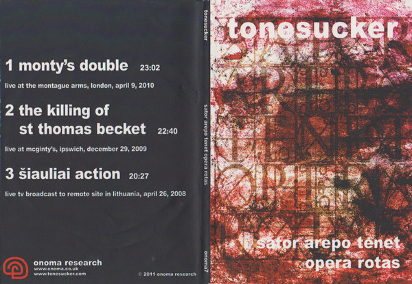 télécharger l'album Tonesucker - Sator Arepo Tenet Opera Rotas
