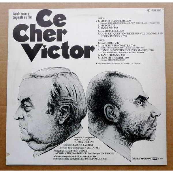 Bernard Gérard – Ce Cher Victor (Bande Sonore Originale Du Film 