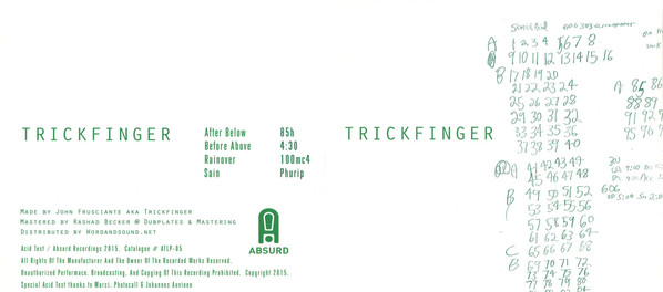 last ned album Trickfinger - Trickfinger
