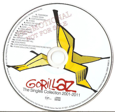 Gorillaz – The Singles Collection 2001-2011 (2011