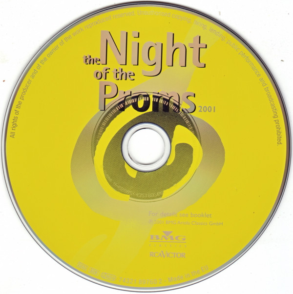 descargar álbum Various - The Night Of The Proms 2001 Pop Meets Classic