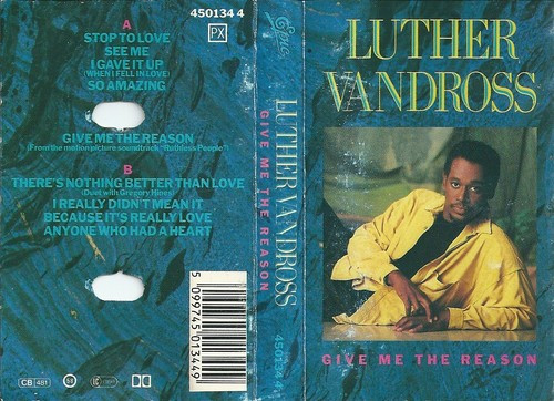 Luther Vandross – Give Me The Reason (1986, Vinyl) - Discogs