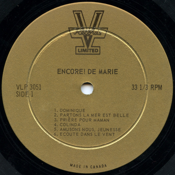 lataa albumi Marie - Encore De Marie