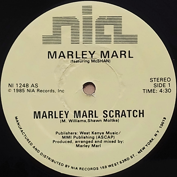 Marley Marl Featuring DJ Shan – Marley Marl Scratch (1985, Vinyl