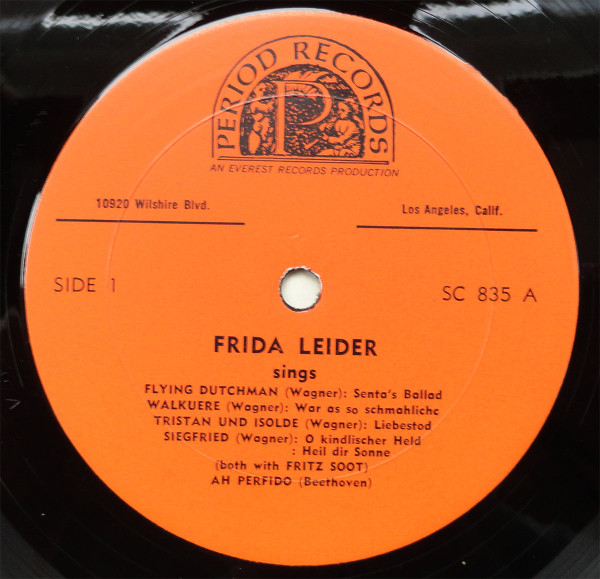 baixar álbum Frida Leider - Frida Leider Sings