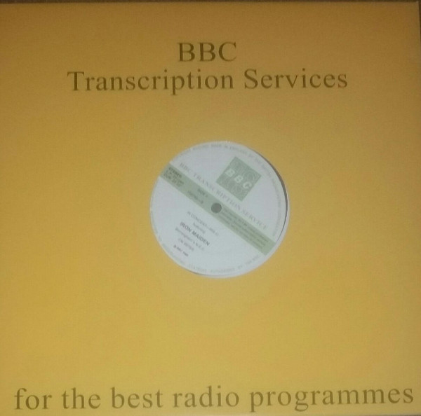 Iron Maiden – BBC Transcription Services (Blue Transparent, Vinyl