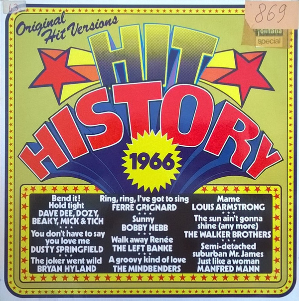 Album herunterladen Various - Hit History 1966