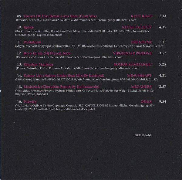 last ned album Various - Gothic Spirits EBM Edition 3