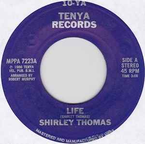 Shirley Thomas - Life / So Much Love album cover