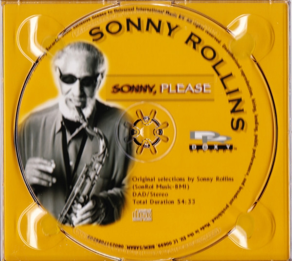 Sonny Rollins - Sonny, Please | Doxy Records (0602517086203) - 7