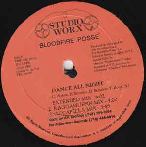 Bloodfire Possé - Dance All Night album cover
